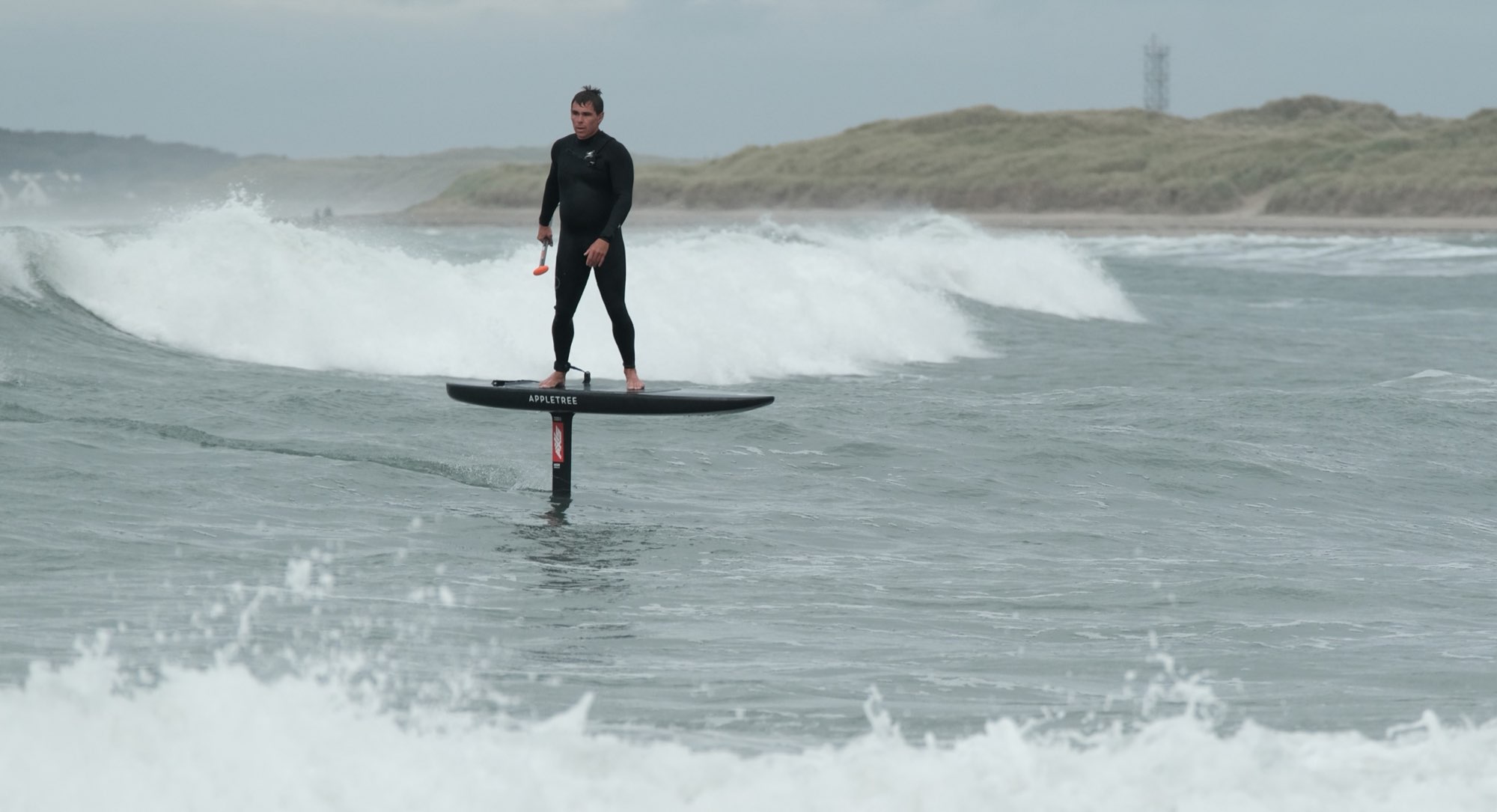 Foiling a wave