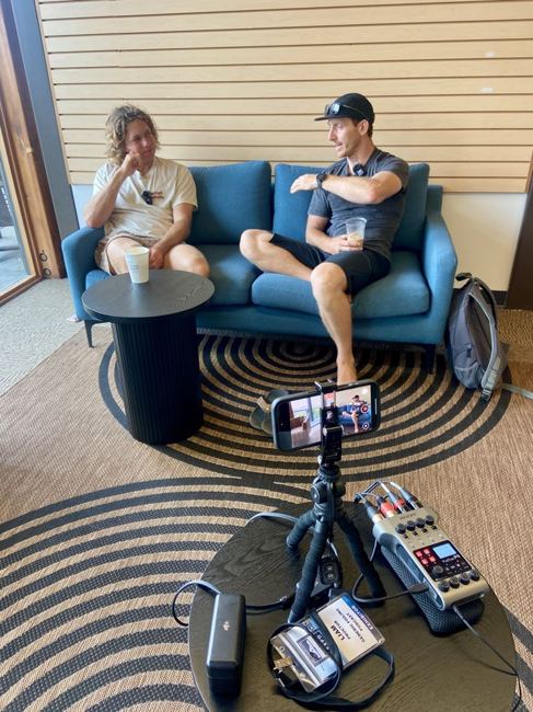 Behind the scenes with the GFP crew