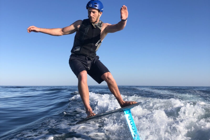 Liam wake foiling